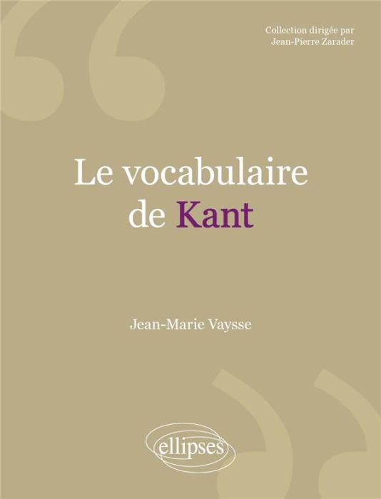 Emprunter Le vocabulaire de Kant. 2e édition livre
