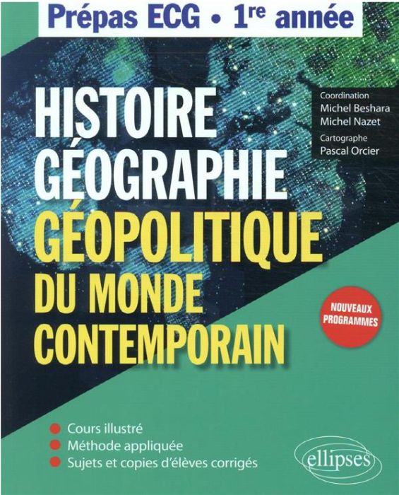 Emprunter Histoire, Géographie et Géopolitique du monde contemporain. ECG1 livre