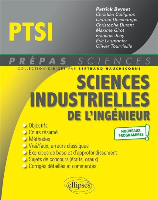 Emprunter Sciences industrielles de l'ingénieur PTSI. 3e édition livre