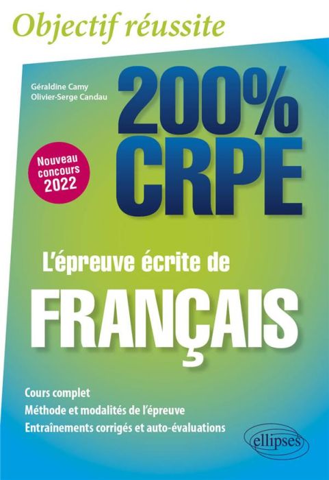 Emprunter L'épreuve écrite de français. Edition 2022 livre