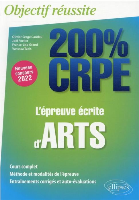Emprunter L'épreuve écrite d'arts. Edition 2022 livre