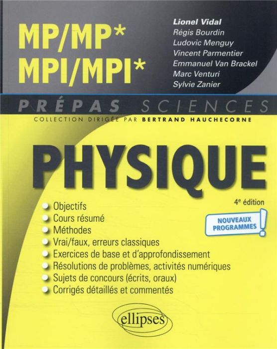 Emprunter Physique MP/MP* MPI/MPI*. 4e édition livre