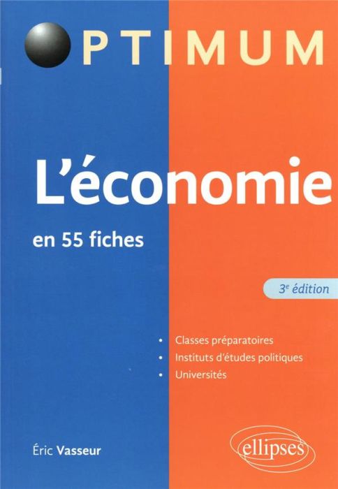 Emprunter L’économie en 55 fiches. 3e édition livre