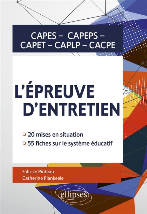 Emprunter L'épreuve d'entretien CAPES - CAPEPS - CAPET - CAPLP - CACPE livre