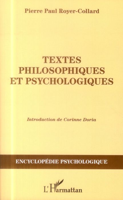 Emprunter Textes philosophiques et psychologiques livre