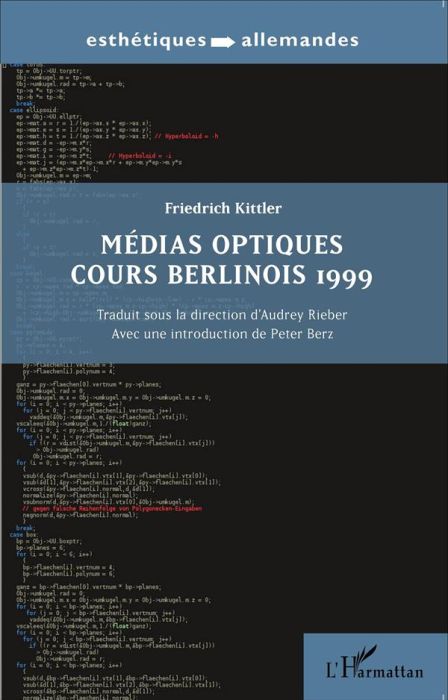 Emprunter Médias optiques : cours berlinois 1999 livre