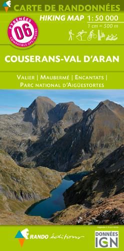 Emprunter Couserans-Val d'Aran. 1/50 000 livre