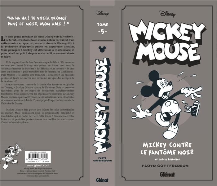 Emprunter Mickey Mouse Tome 5 : Mickey contre le Fantôme noir et autres histoires livre