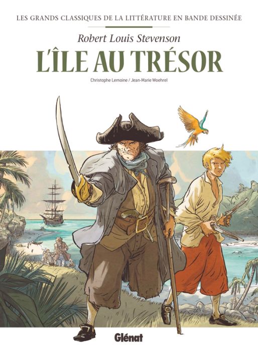 Emprunter Les grands classiques de la littérature en bande dessinée : L'île au trésor livre