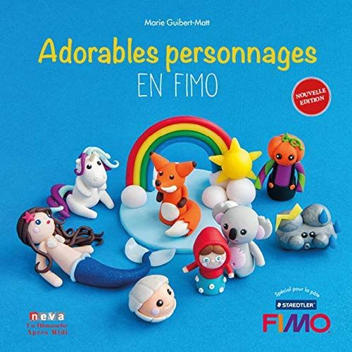 Emprunter Adorables personnages en FIMO livre