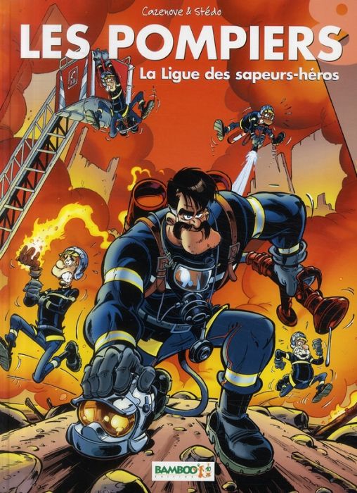 Emprunter Les Pompiers Tome 8 : La ligue des sapeurs-héros livre