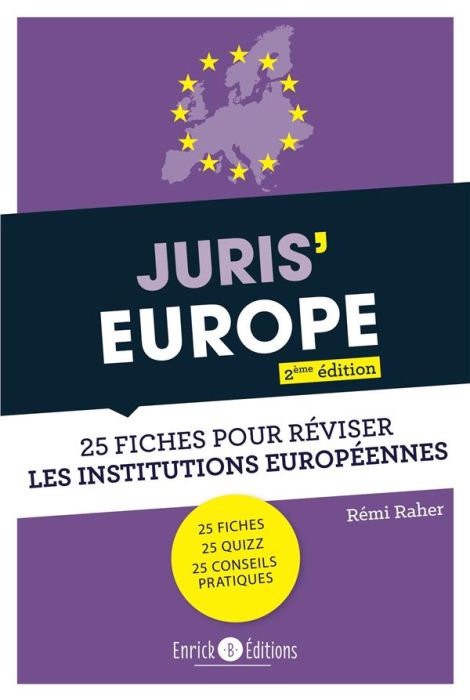 Emprunter Juris'Europe. 25 fiches pour comprendre et réviser les institutions européennes, 2e édition livre
