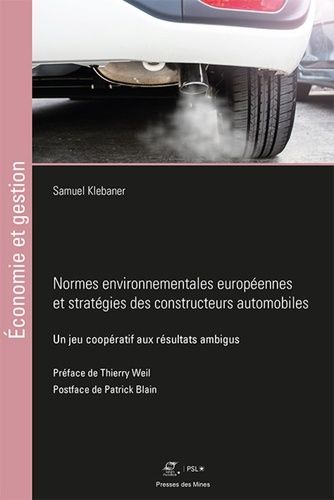 Emprunter Normes environnementales européennes et stratégies des constructeurs automobiles. Un jeu coopératif livre