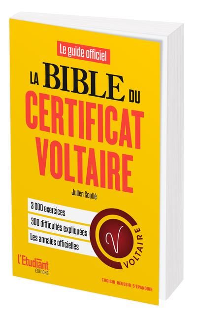 Emprunter La bible du certificat Voltaire. 3e édition livre