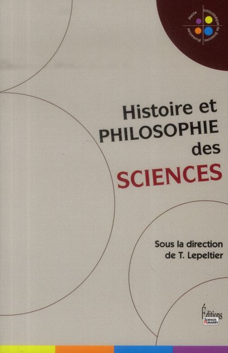Emprunter Histoire et philosophie des sciences livre