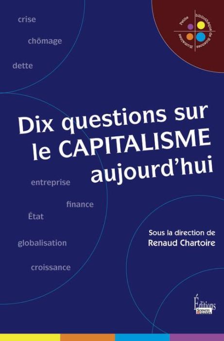 Emprunter Dix questions sur le capitalisme aujourd'hui livre
