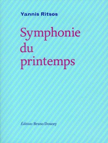 Emprunter Symphonie du printemps. Edition français-grec livre