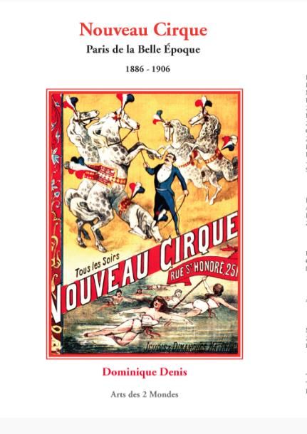 Emprunter Nouveau Cirque. Paris de la Belle Epoque, 1886-1906 livre