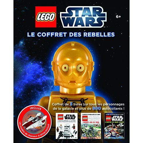 Emprunter Lego Star Wars, le coffret des Rebelles. Avec 1 encyclopédie illustrée, 2 albums autocollants et un livre