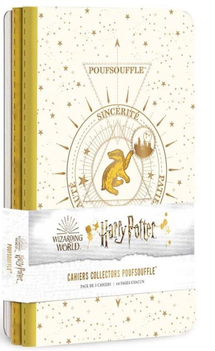 Emprunter Harry Potter constellations : cahiers Poufsouffle. Pack en 3 volumes livre