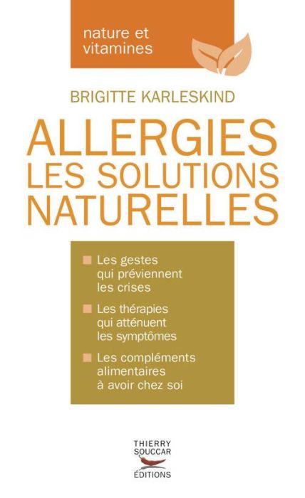 Emprunter Allergies. Les solutions naturelles livre