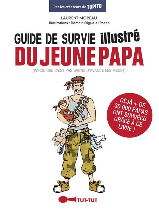 Emprunter Guide de survie illustré du jeune papa livre