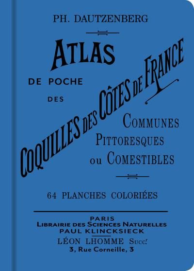Emprunter Atlas de poche des coquilles des côtes de France. Communes, pittoresques ou comestibles livre