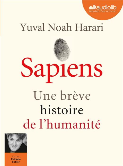 Emprunter Sapiens. Une brève histoire de l'humanité, 2 CD audio MP3 livre