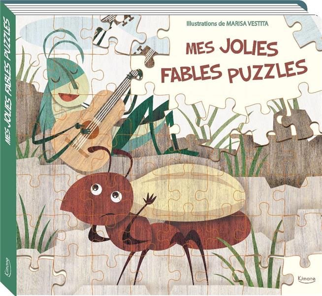 Emprunter Mes jolies fables puzzles. 5 puzzles de 56 pièces livre