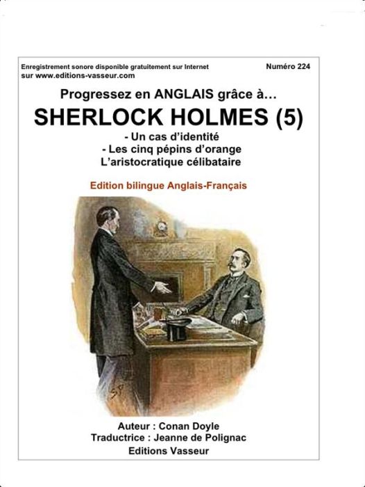 Emprunter Progressez en anglais grâce à Sherlock Holmes/5/ livre