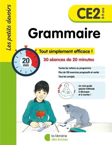 Emprunter Grammaire CE2. 30 séances de 20 minutes livre