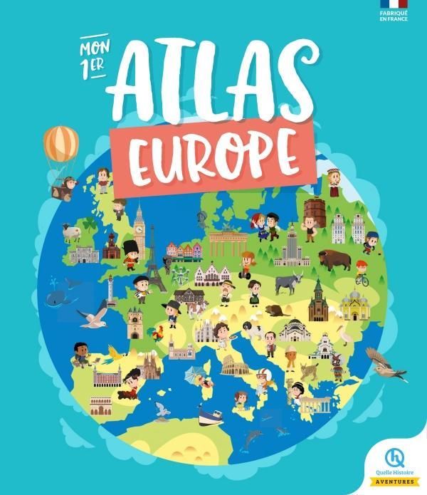 Emprunter Mon 1er atlas Europe. 45 pays à découvrir livre