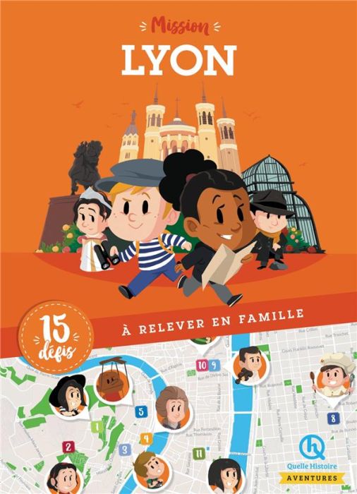 Emprunter Mission Lyon. 15 défis à relever en famille livre
