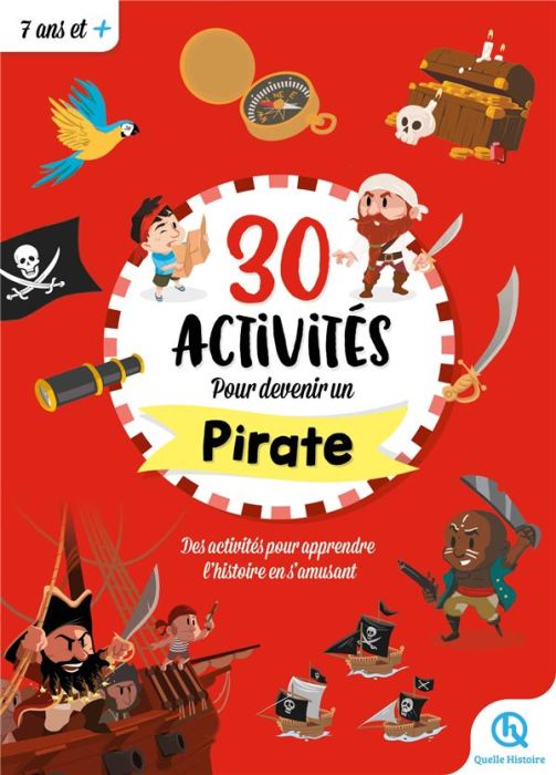Emprunter 30 activités pour devenir pirate livre