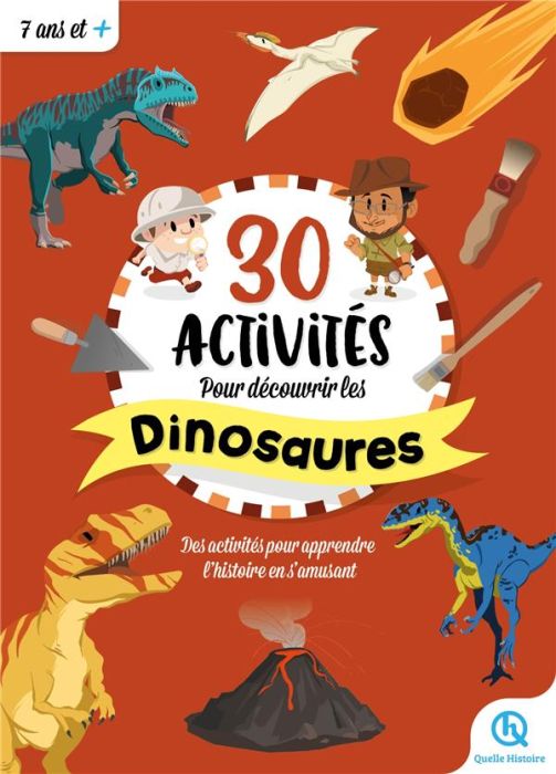 Emprunter 30 activités pour découvrir les dinosaures livre