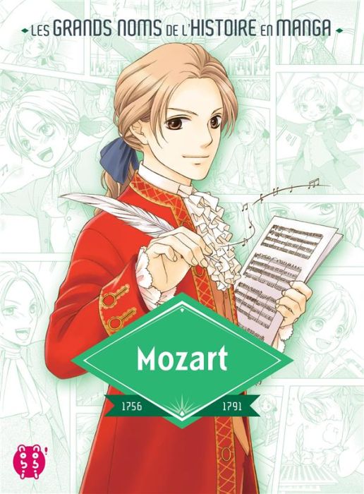 Emprunter Les grands noms de l'Histoire en manga : Mozart livre