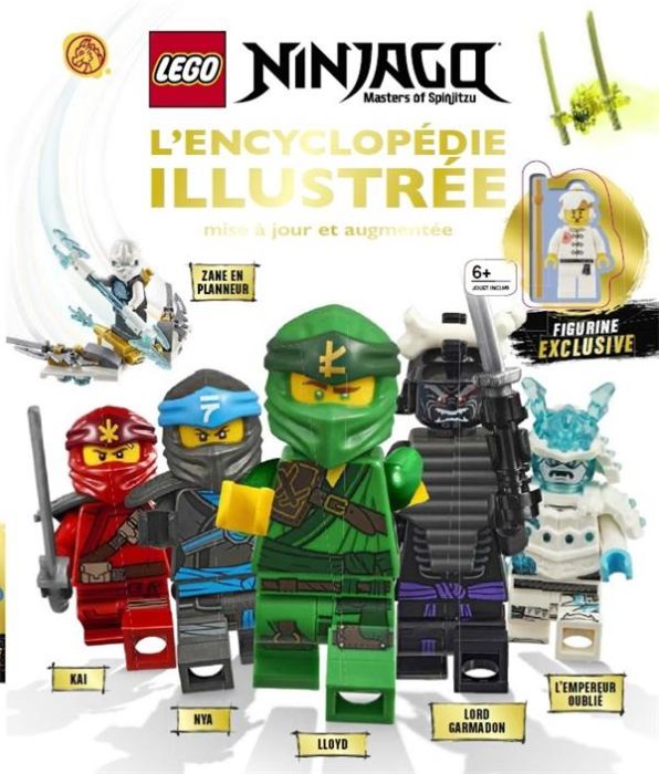 Emprunter Lego Ninjago, l'encyclopédie illustrée. Avec une figurine exclusive, Edition revue et augmentée livre