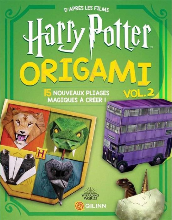 Emprunter Harry Potter origami. 15 nouveaux pliages magiques à créer ! livre