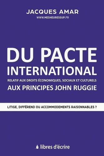 Emprunter Du pacte international relatif aux droits économiques, sociaux et culturels aux principes John Ruggi livre