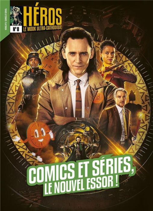 Emprunter Héros N° 8 : Comics et séries, le nouvel essor ! Panorama des séries télévisées livre