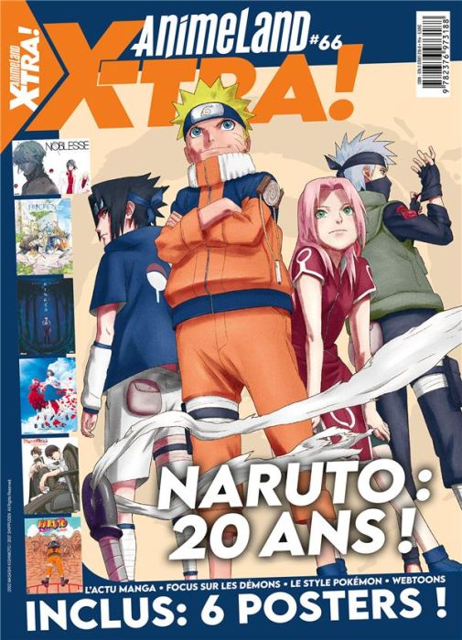 Emprunter AnimeLand XTRA N° 66 : Naruto : 20 ans ! livre