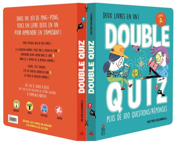 Emprunter Double Quiz. Plus de 100 questions/réponses livre