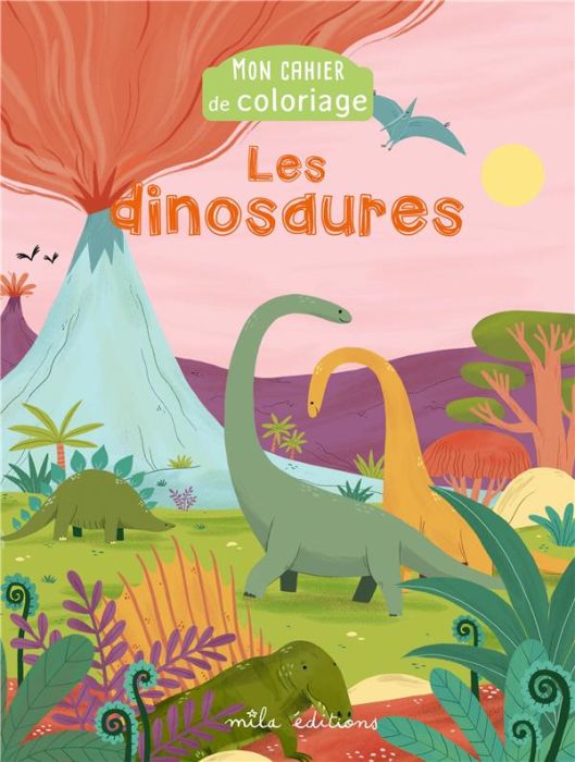 Emprunter Mon cahier de coloriage Les dinosaures livre