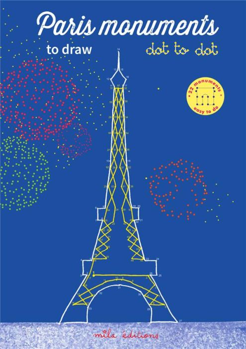 Emprunter PARIS MONUMENTS TO DRAW DOT TO DOT - 22 MONUMENTS EASY TO DO! livre