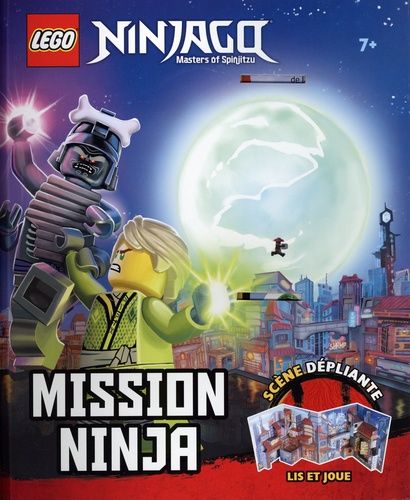 Emprunter Lego Ninjago Masters of Spinjitzu. Avec 1 minifigurine et 1 scène dépliante livre