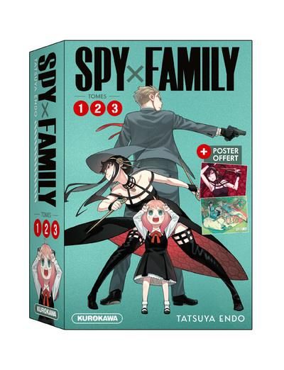 Emprunter Spy X Family - Coffret : Tomes 1 à 3 + Poster livre