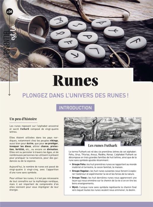Emprunter Runes. Plongez dans l'univers des runes ! livre