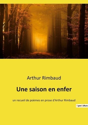 Emprunter Une saison en enfer. un recueil de poèmes en prose d'Arthur Rimbaud livre