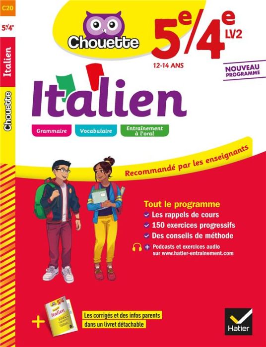Emprunter Italien 5e/4e LV2. Edition 2019 livre