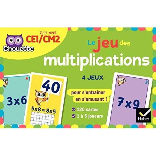 Emprunter Le jeu des multiplications CE1-CM2 livre